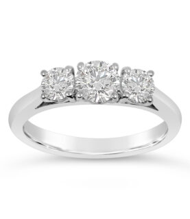 3 STONE GRADUATED TOGETHER RING