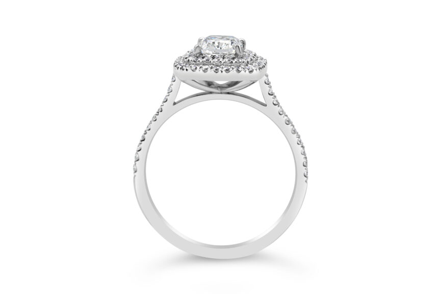 CUSHION 2 ROW MICRO HEAD & SHANK RING - Image 2
