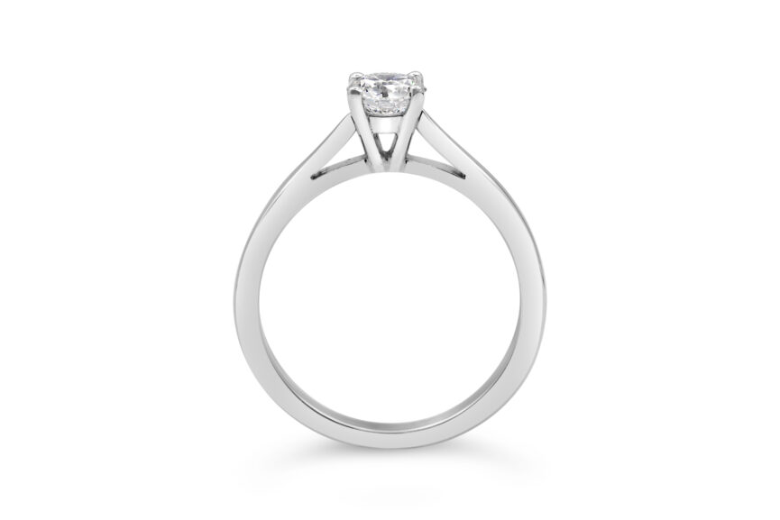 4 CLAW SINGLE STONE RING - Image 2