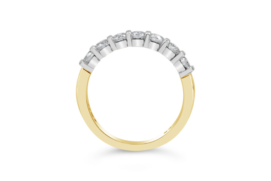 Bar/Loop Set 1/2 Eternity Ring - Image 2