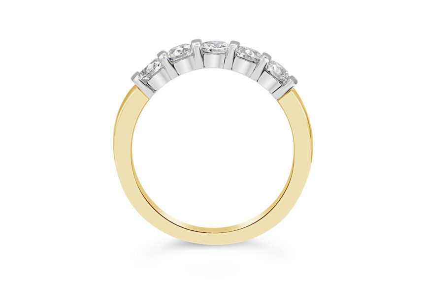 5 Stone Loop Set Diamond - Image 2