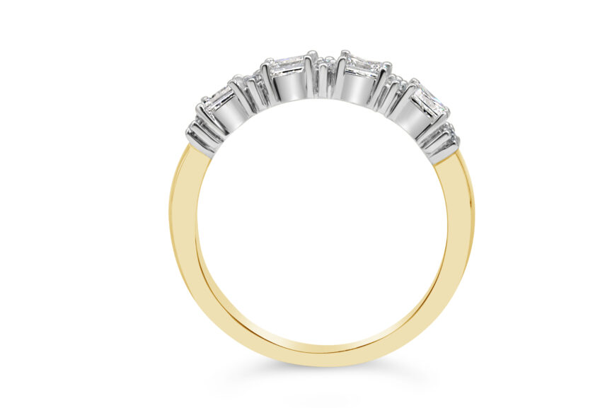 RADIANT + ROUND 1/2 ETERNITY RING - Image 3