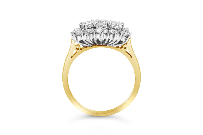 DIAMOND CLUSTER RING - Image 2