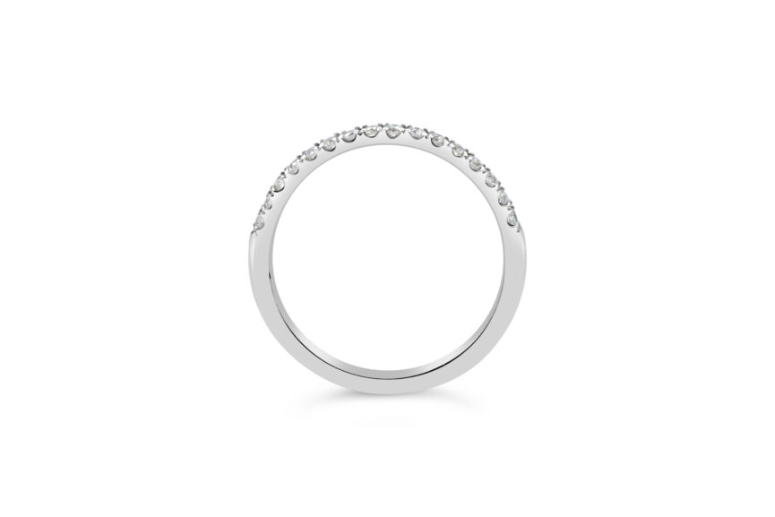 2.5MM MICRO WEDDING BAND RING - Image 2