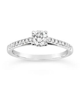 Round Single Stone Mini Micro
