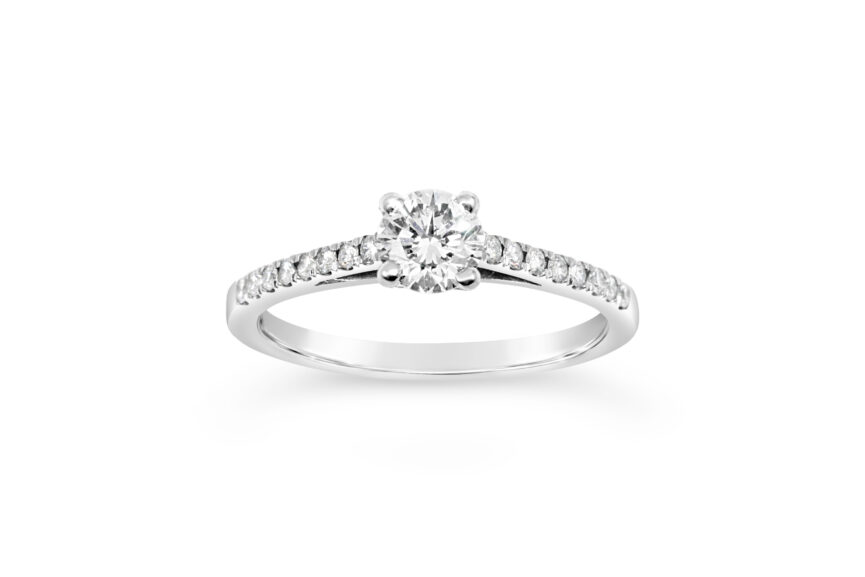 Round Single Stone Mini Micro