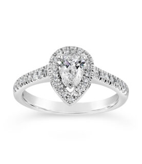Pear Shape Micro Halo/Shoulders - (WRF)