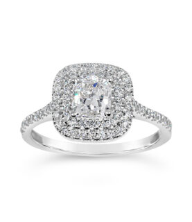 CUSHION 2 ROW MICRO HEAD & SHANK RING