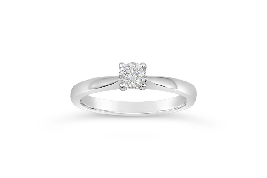4 CLAW SINGLE STONE RING(WRF)