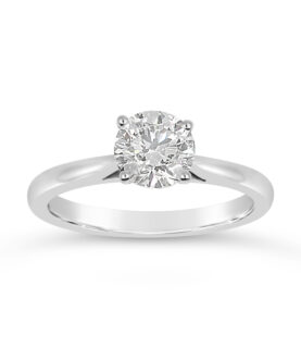 4 CLAW HAND WIRED SINGLE STONE RING