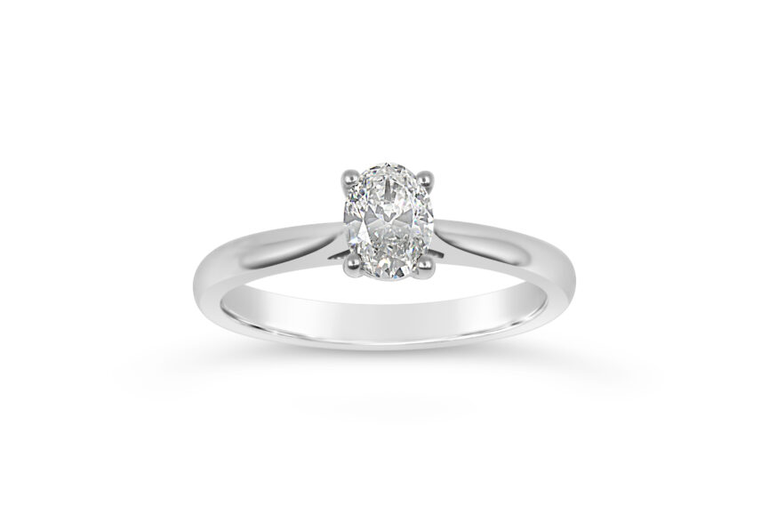 Oval Single Stone