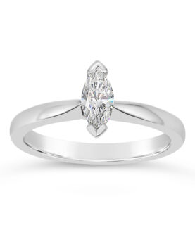 MARQUISE SINGLE STONE RING(WRF) 