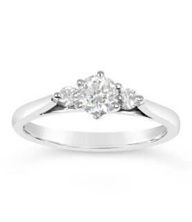 3 STONE DIAMOND RING