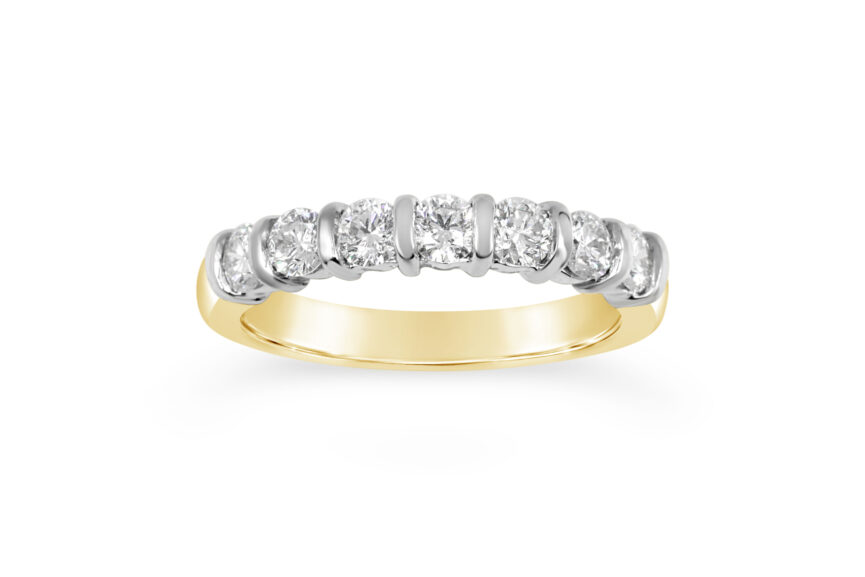 Bar/Loop Set 1/2 Eternity Ring