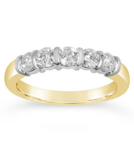 5 Stone Loop Set Diamond