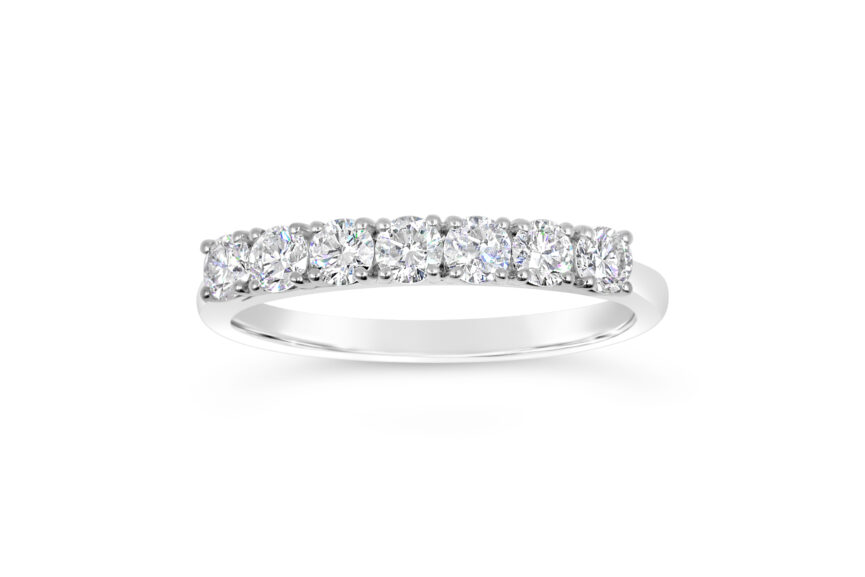 ROUND 7 STONE RING(WRF)
