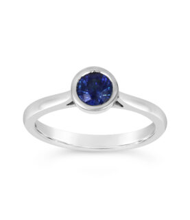 RUBOVER SINGLE STONE RING