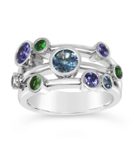 RUBOVER SET MUTLISTONE RING