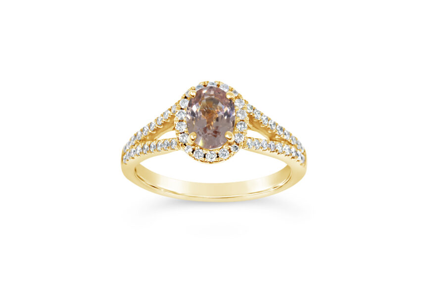 OVAL MICRO  HALO RING