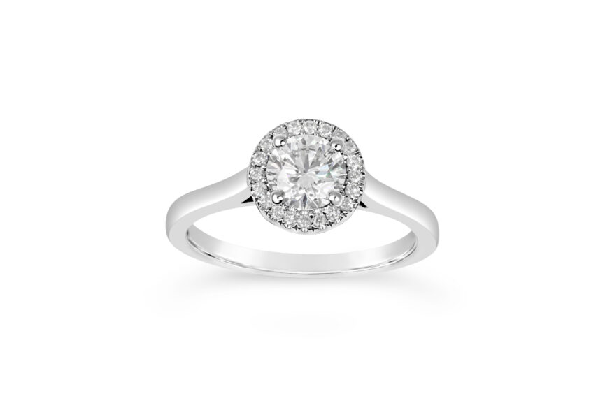 ROUND MICRO HALO RING