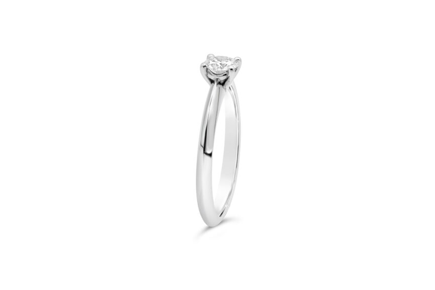 ROUND TULIP COLLET KNIFEDGE SHANK RING - Image 3