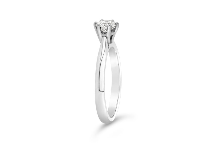 6 CLAW SINGLE STONE RING(WRF)   - Image 3