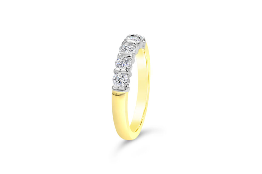 5 Stone Loop Set Diamond - Image 3