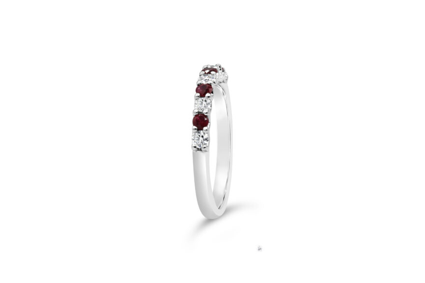 9 STONE V STYLE RING - Image 3