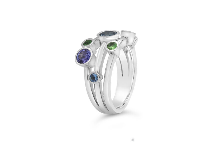 RUBOVER SET MUTLISTONE RING - Image 3