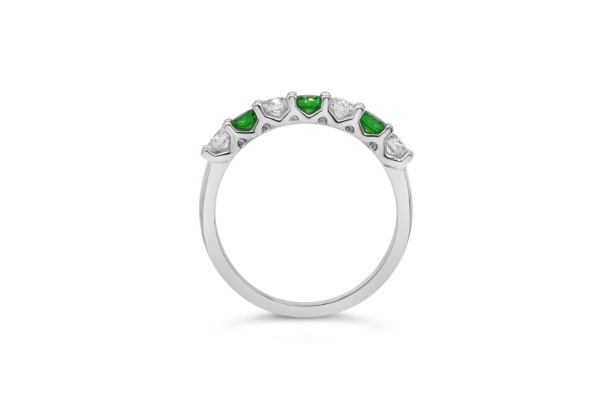 7 STONE V STYLE RING - Image 2