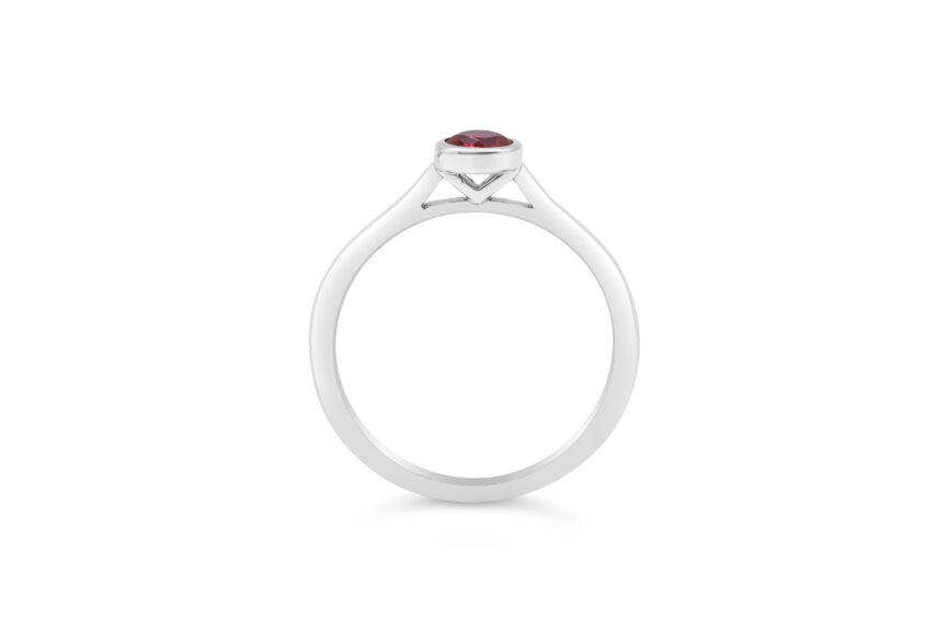 RUBOVER SINGLE STONE RING - Image 2