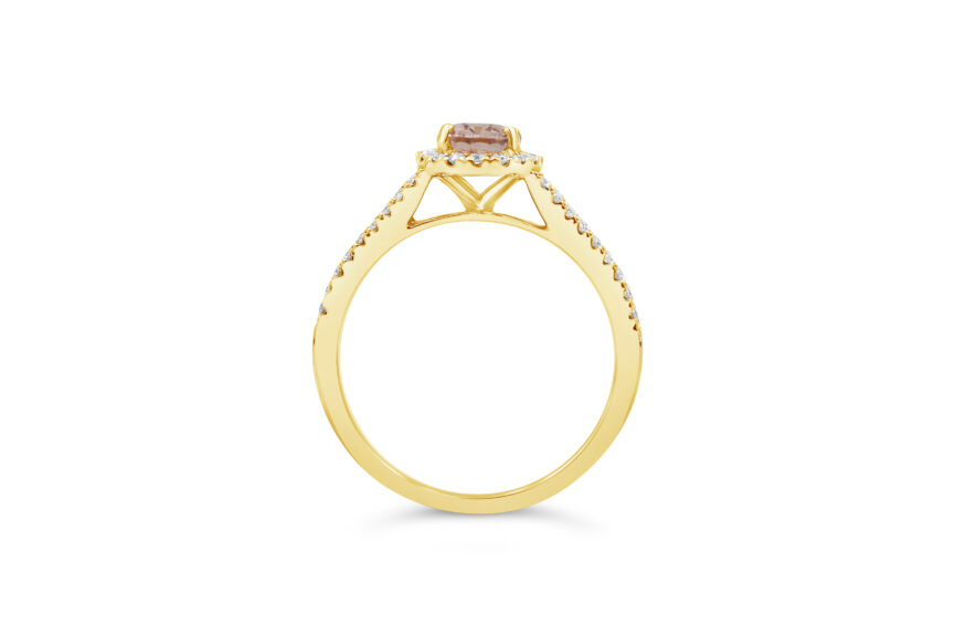 OVAL MICRO  HALO RING - Image 2